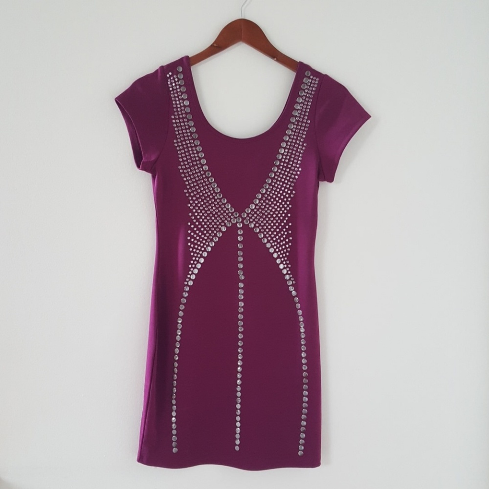 💙SOLD💙 Dots Purple Dress